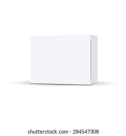 Vector packaging on a white background. Can be used in medicine for tablets, food
