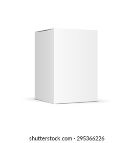Vector packaging on a white background. Can be used in medicine for tablets, food