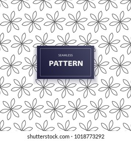 Vector packaging seamless templates,  geometric pattern .Trendy linear style.Vector illustration