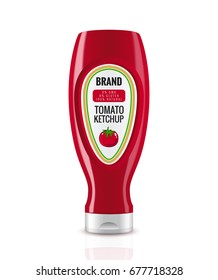 Vector Packing ketchup.