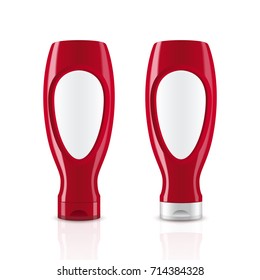 Vector Packing ketchup.