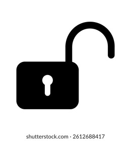 Vector padlock icon. padlock icon.