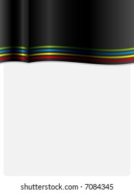 vector page, beautiful element of the registration, background