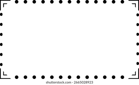 Borda de página vetorial do projeto. Vetor vintage página quadro Vetor Página projeto de borda preta para projeto Gold quadro com formato. Plano de fundo da capa do projeto Ilustração em vetor	