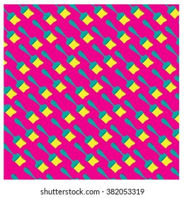 Vector paint brush colorful pattern