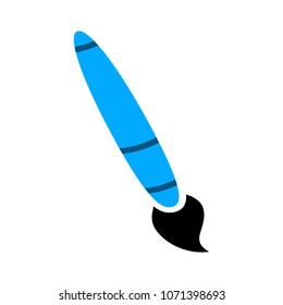 vector Paint brush icon. paintbrush illustration - art icon