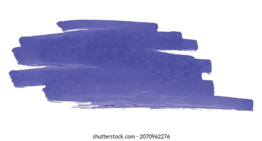 Vector paint brush spot, hand painted background, watercolor dab. For banner, tag or label watercolor backgrounds band.
