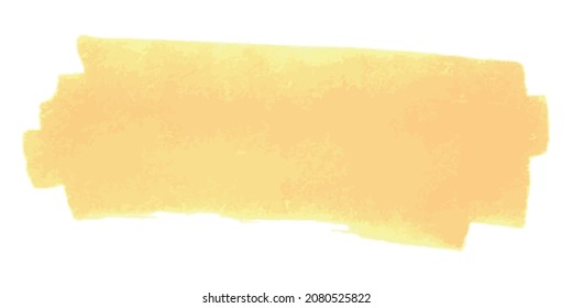 Vector paint brush spot, hand painted background, watercolor dab. For banner, tag or label watercolor backgrounds band.