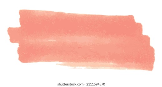 Vektorgrafik-Pinselspitze, handgemalter Hintergrund, Aquarelle. Für Banner, Tag oder Label Aquarell Hintergründe Band.