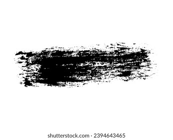 Vector paint brush spot Hand painted background Ink scribble dab clipart