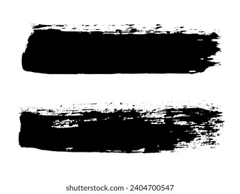 Vector paint brush spot Hand painted background Ink scribble dab clipart