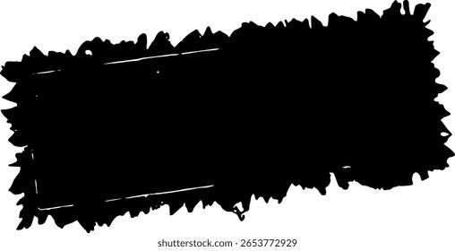 A vector paint brush stroke, ink splatter, grunge line and artistic design elements.