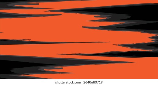 Vector paint brush strokes, ink splatters, grunge lines and artistic design elements. Dirty overlays, watercolor splashes, black silhouettes and torn paper set. Social media business banner art
