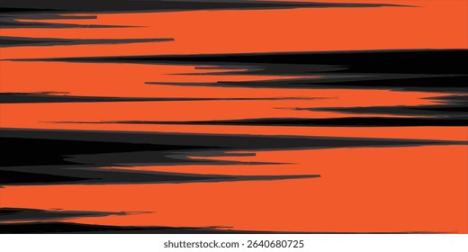 Vector paint brush strokes, ink splatters, grunge lines and artistic design elements. Dirty overlays, watercolor splashes, black silhouettes and torn paper set. Social media business banner art