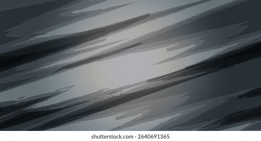 Vector paint brush strokes, ink splatters, grunge lines and artistic design elements. Dirty overlays, watercolor splashes, black silhouettes and torn paper set. Social media business banner art
