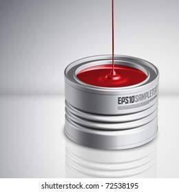 Vector Paint Dripping