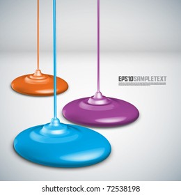 Vector Paint Dripping