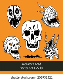 Vector paint head set