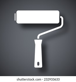 Vector Paint Roller Icon