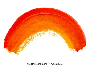 Vector paint texture isolated on white - gouache element for Your design