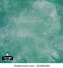 Vector painted watercolor background.