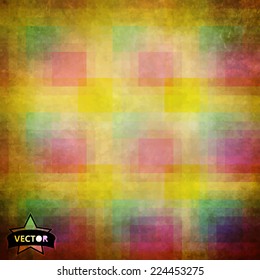 Vector painted watercolor background.