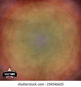 Vector painted watercolor background.