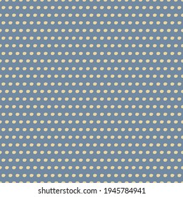 Vector painted yellow dots grey seamless pattern