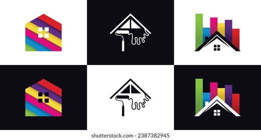 Vektorgrafik-Symbol-Set Logo Premium Vector