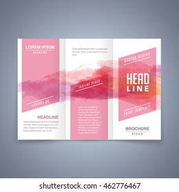 vector painting pattern of advertisement promotion flag cover plan or contract cardboard with watercolor background important for any project where a platter of colour makes the difference star textur