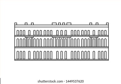 Vector Of Palace Of Versailles