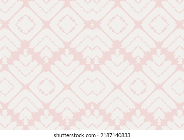 Vector Pale Tie Dye Pattern, Dirty Pattern. Rose Tye Die. Pink Dirty Paper. Dropping Paint Pattern. Watercolor Print. Pink Drops Of Colors. Mulberry Paper Background. Pale Minimalism. Brush Stroke.