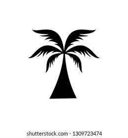 Vector Palm Tree Logo