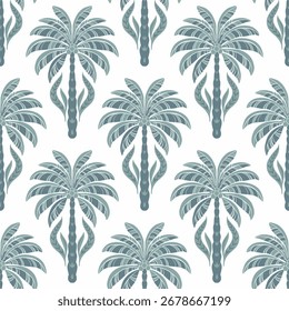Vector Palmeras sin patrón.