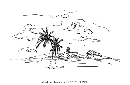 407,804 Beach drawing Images, Stock Photos & Vectors | Shutterstock