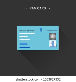 Vector PAN Card 