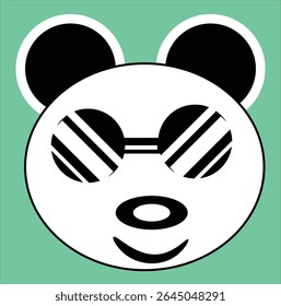 vector panda art free download 