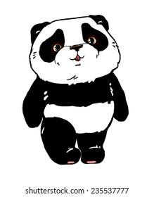  Vector Panda. Panda baby