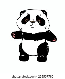  Vector Panda. Panda baby