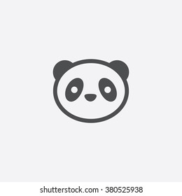 Vector panda Icon
