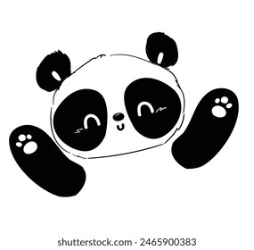 Vector Panda, illustration Animal vector.