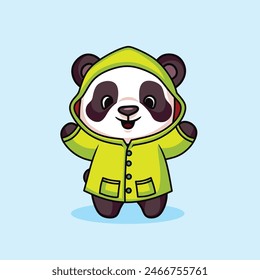 VECTOR PANDA, STICKERS, ILLUSTRATION ICONS, CARTOONS, PANDA ICONS SUITABLE FOR ALL WEB NEEDS, BANNER, STICKERS AND BACKGROUNDS