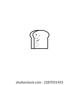 Vector Panettone bread line icon. linear style sign for mobile concept and web design. Sweet bread outline vector icon. Symbol, logo illustration. Vector graphics