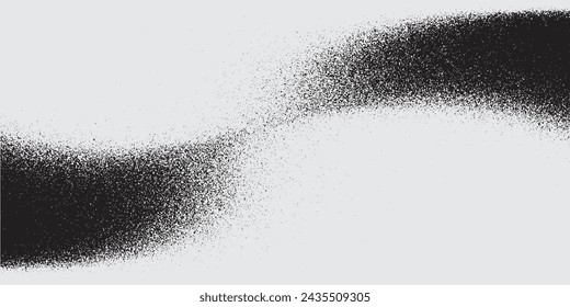 Vector panorama of drafting paper. Graphic regular dots grid background. Panorama paper sheet for web design