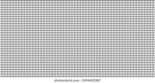 Vector panorama drafting paper. Graphic regular dots grid background. Panorama paper sheet for web design.