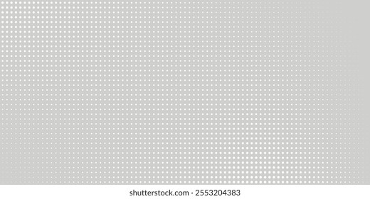 Vector panorama drafting paper. Graphic regular dots grid background. Panorama paper sheet for web design. eps 10