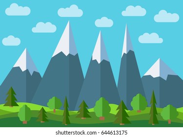 161,864 Cartoon mountains Stock Vectors, Images & Vector Art | Shutterstock