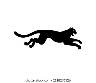 Vector Panther With Background White