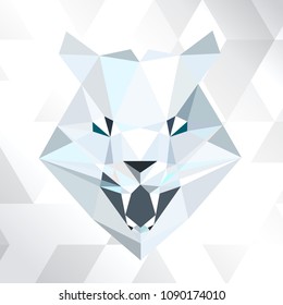 Vector Panther Shaped Diamond