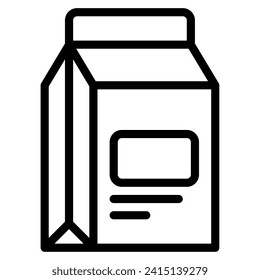 Ilustración del objeto Vector Paper Bag Grocery